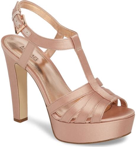 michael kors heels pink|Michael Kors pink sandals.